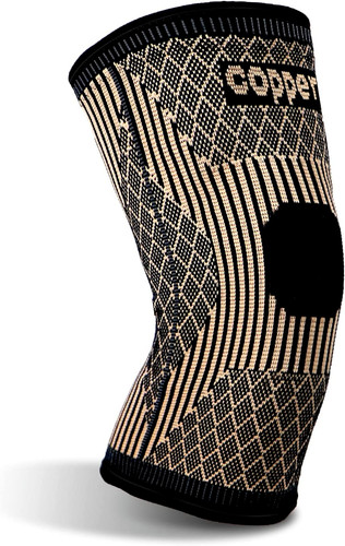 Copper knee support for - , women
