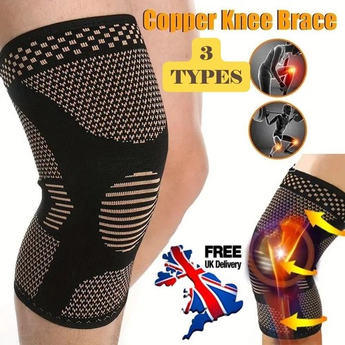 Copper knee support brace - copper,