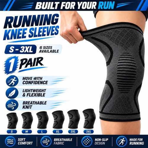 Knee support compression - 2x,