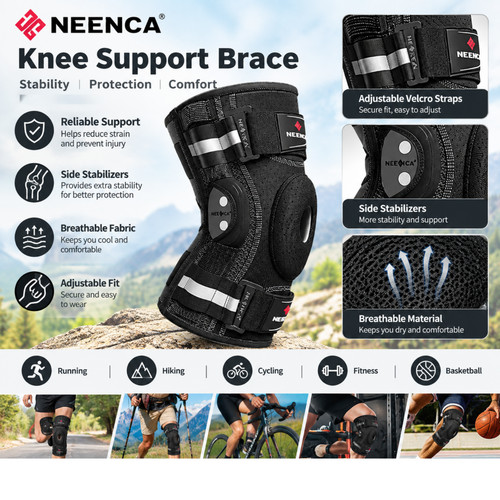 Neenca hinged knee brace - neenca,